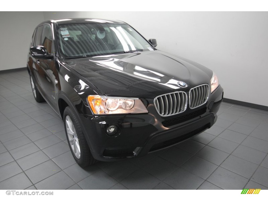 2014 X3 xDrive28i - Jet Black / Black photo #5