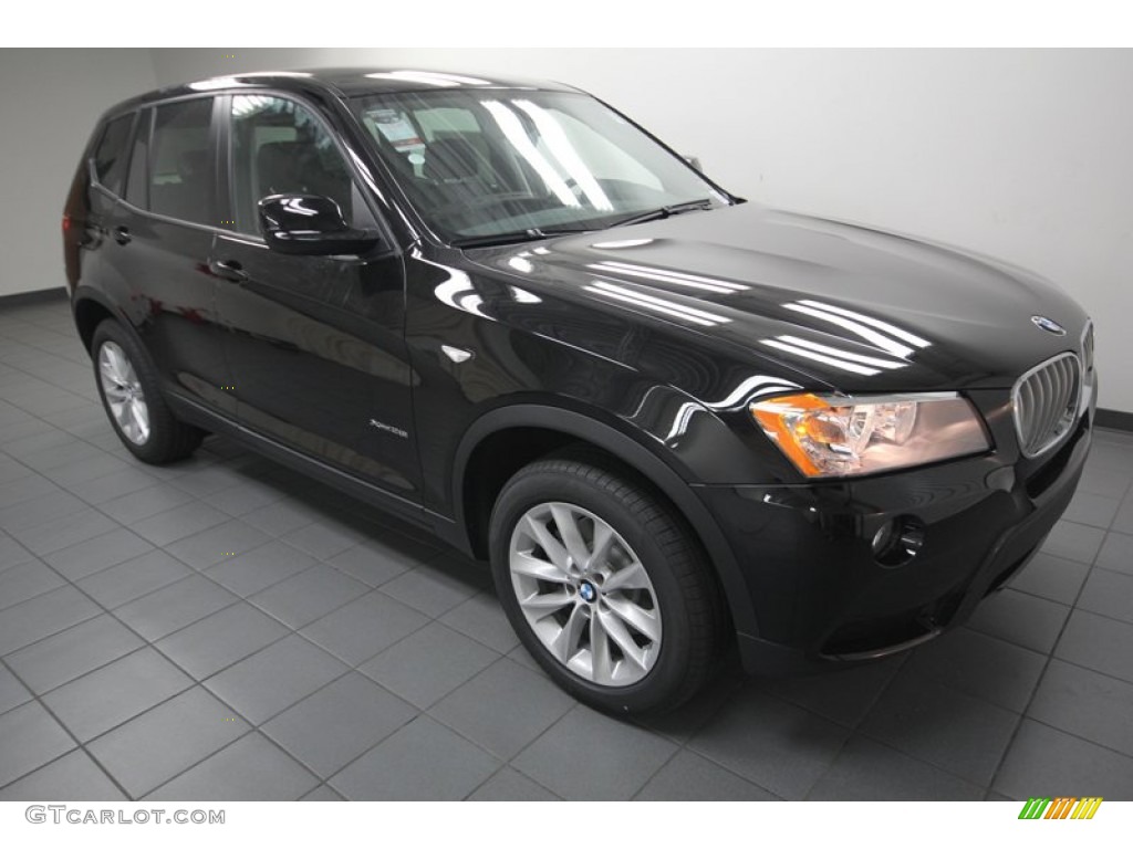 2014 X3 xDrive28i - Jet Black / Black photo #6