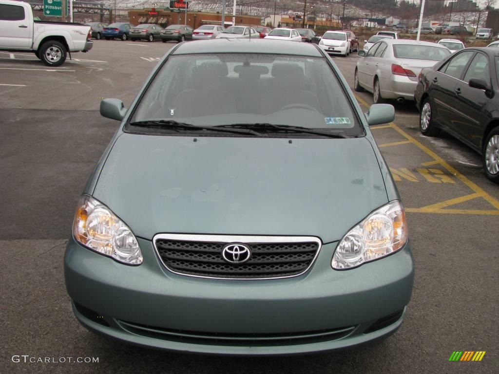 2007 Corolla LE - Cactus Mica / Beige photo #10