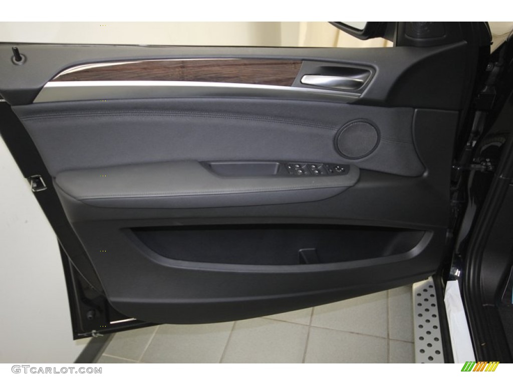 2014 X6 xDrive35i - Carbon Black Metallic / Black photo #13