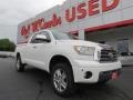 Super White 2007 Toyota Tundra Limited Double Cab