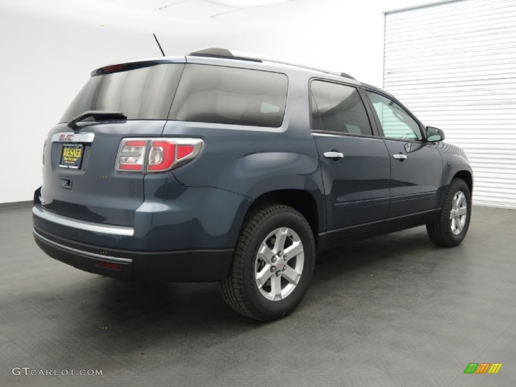 2013 Acadia SLE - Atlantis Blue Metallic / Ebony photo #2