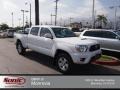 Super White - Tacoma V6 TRD Sport Prerunner Double Cab Photo No. 1