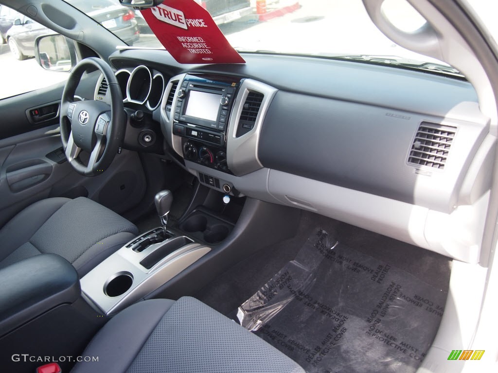Graphite Interior 2013 Toyota Tacoma V6 TRD Sport Prerunner Double Cab Photo #81704352