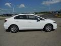 Taffeta White - Civic LX Sedan Photo No. 4