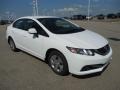 Taffeta White - Civic LX Sedan Photo No. 5
