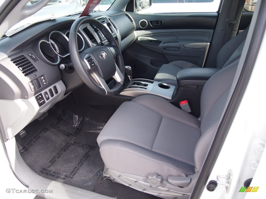 Graphite Interior 2013 Toyota Tacoma V6 TRD Sport Prerunner Double Cab Photo #81704583