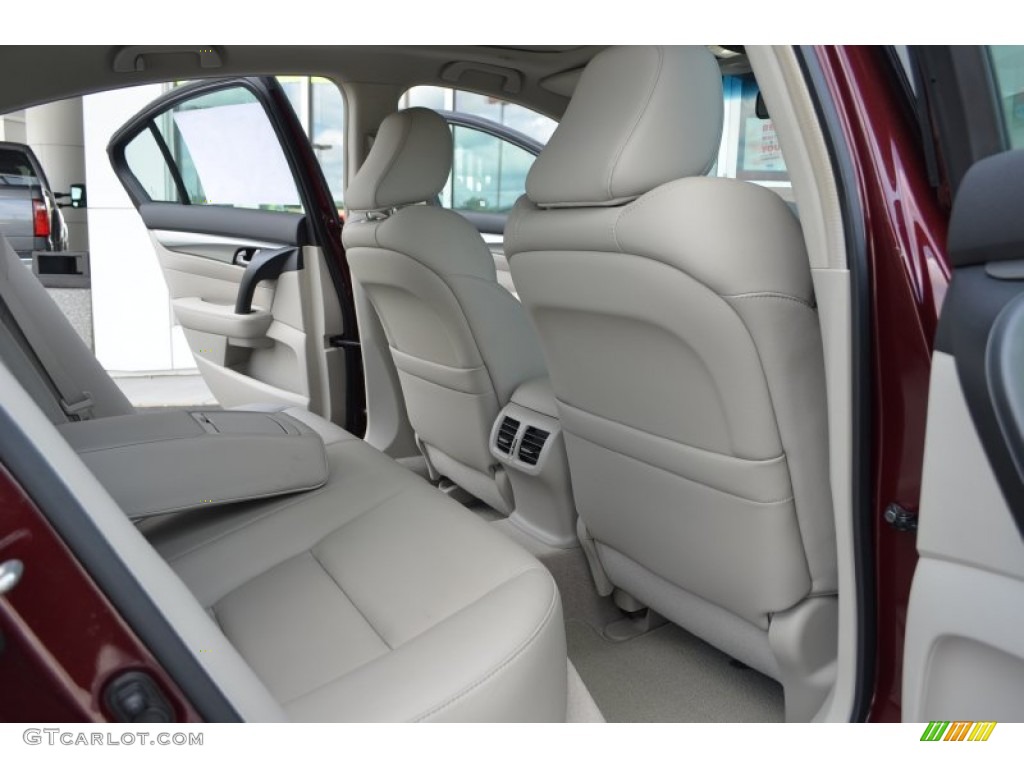 2011 Acura TL 3.5 Rear Seat Photo #81704769