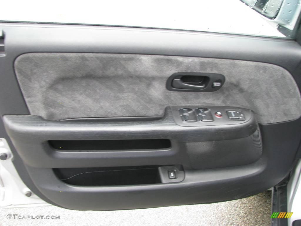 2002 CR-V EX 4WD - Satin Silver Metallic / Black photo #11