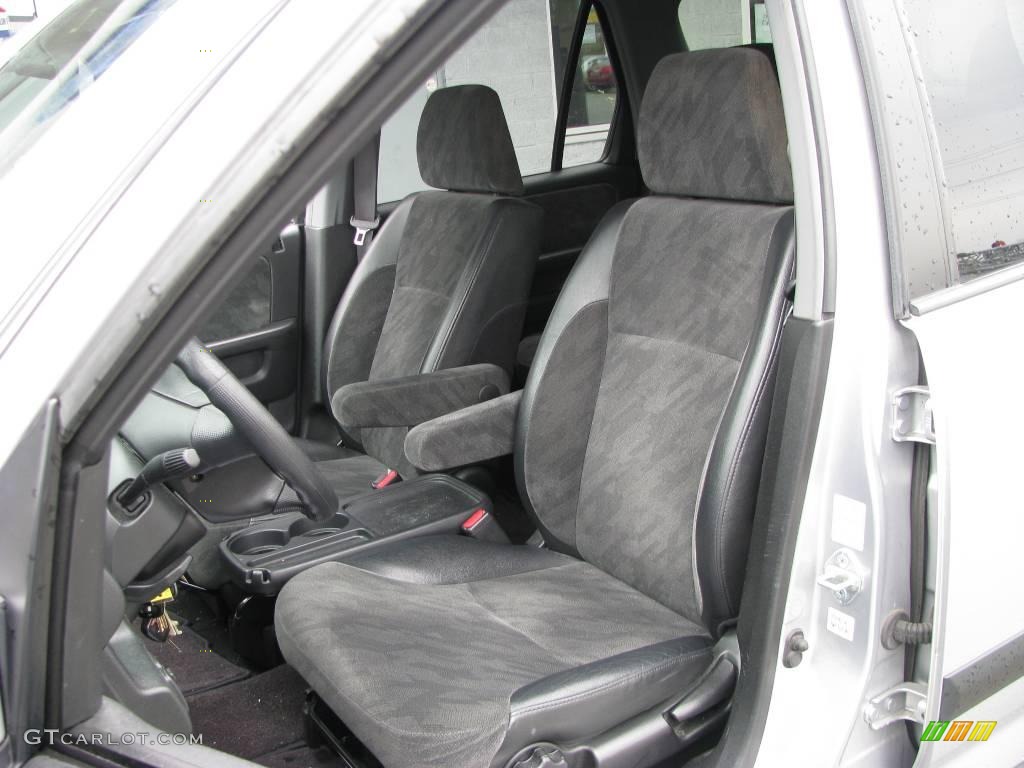 2002 CR-V EX 4WD - Satin Silver Metallic / Black photo #12