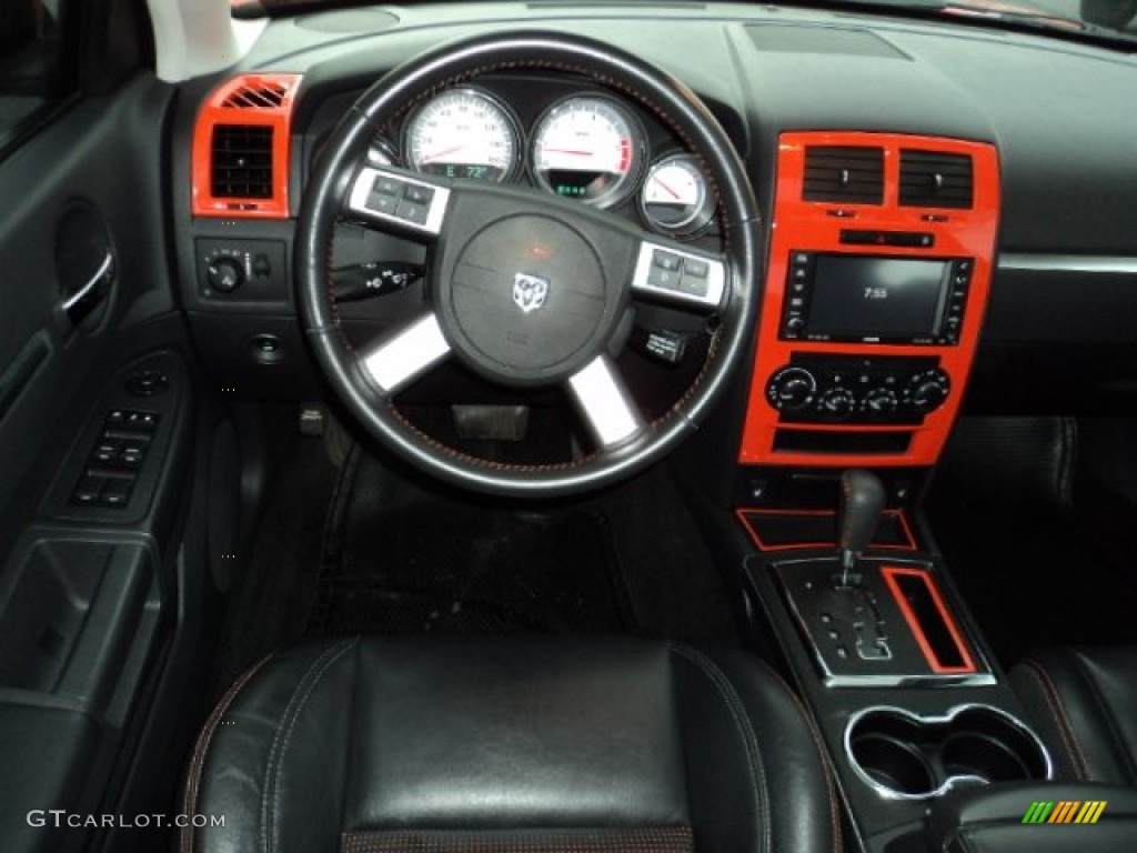 2008 Charger R/T Daytona - HEMI Orange Pearl / Dark Slate Gray photo #6