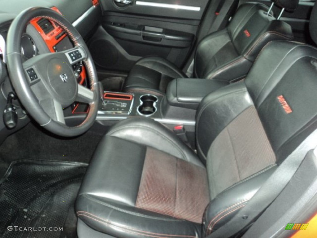2008 Charger R/T Daytona - HEMI Orange Pearl / Dark Slate Gray photo #7