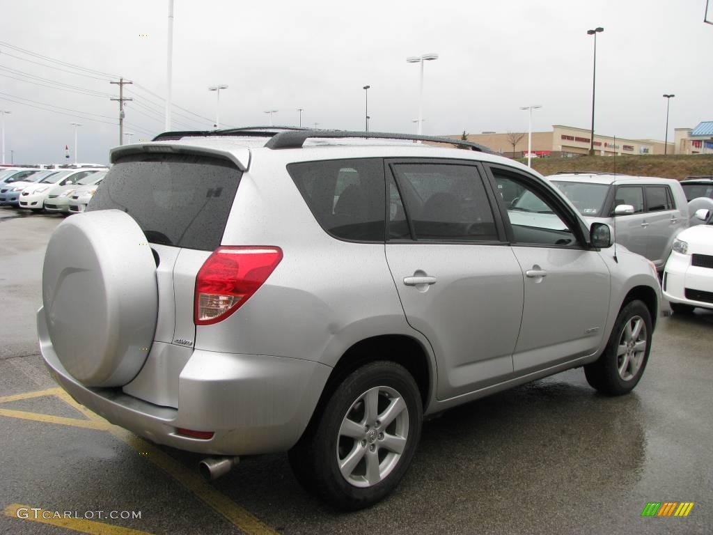 2007 RAV4 Limited 4WD - Classic Silver Metallic / Ash Gray photo #5