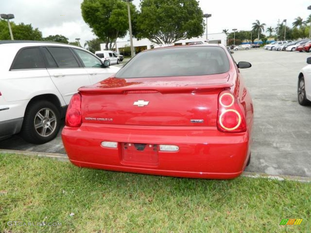 2007 Monte Carlo LS - Precision Red / Ebony Black photo #3