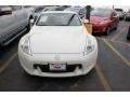 2009 Pearl White Nissan 370Z Sport Touring Coupe  photo #4