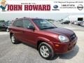 2007 Mesa Red Metallic Hyundai Tucson GLS 4WD #81685315