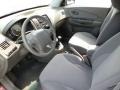 Gray 2007 Hyundai Tucson GLS 4WD Interior Color
