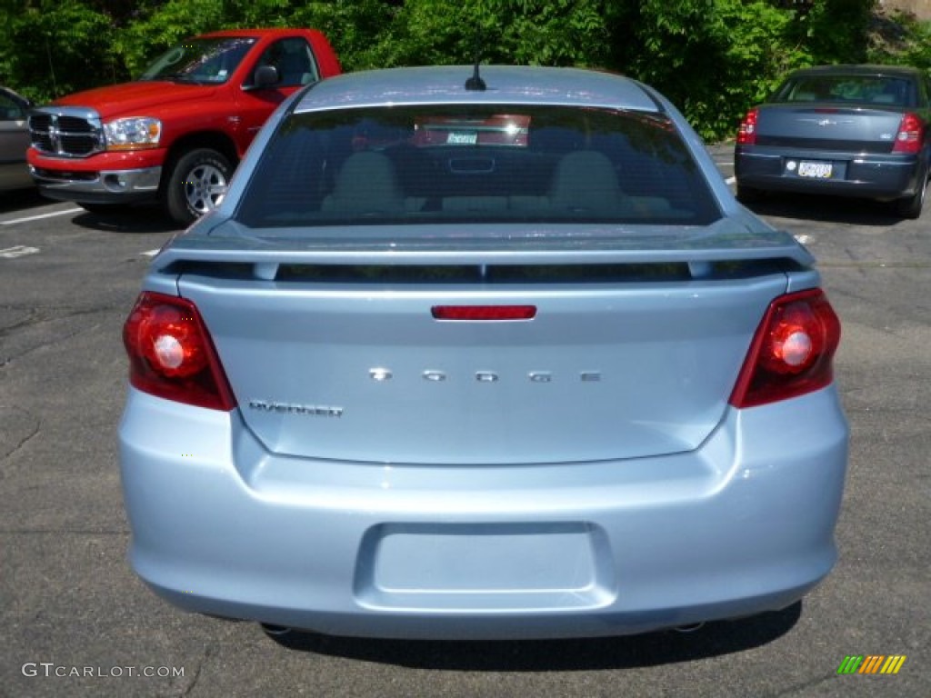 2013 Avenger SE V6 - Crystal Blue Pearl / Black photo #5