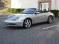 2000 Arctic Silver Metallic Porsche 911 Carrera Cabriolet  photo #5