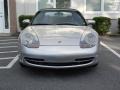 2000 Arctic Silver Metallic Porsche 911 Carrera Cabriolet  photo #13