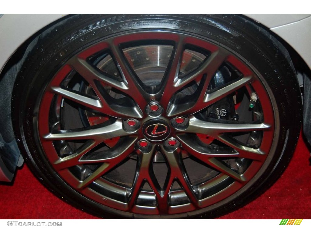 2011 Lexus IS F Wheel Photos