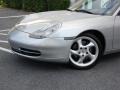 2000 Arctic Silver Metallic Porsche 911 Carrera Cabriolet  photo #26