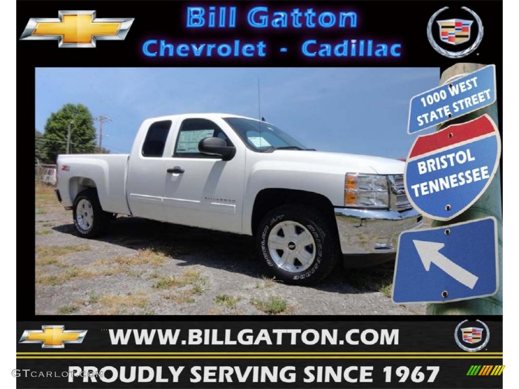 Summit White Chevrolet Silverado 1500