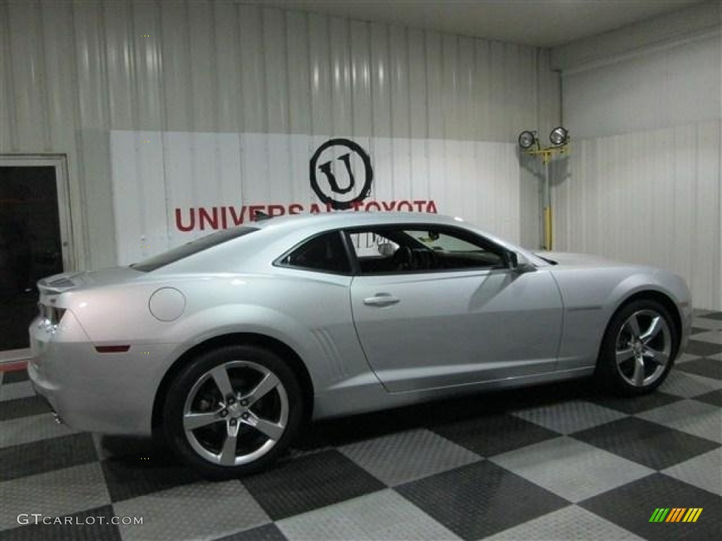 2010 Camaro LT/RS Coupe - Silver Ice Metallic / Black photo #7