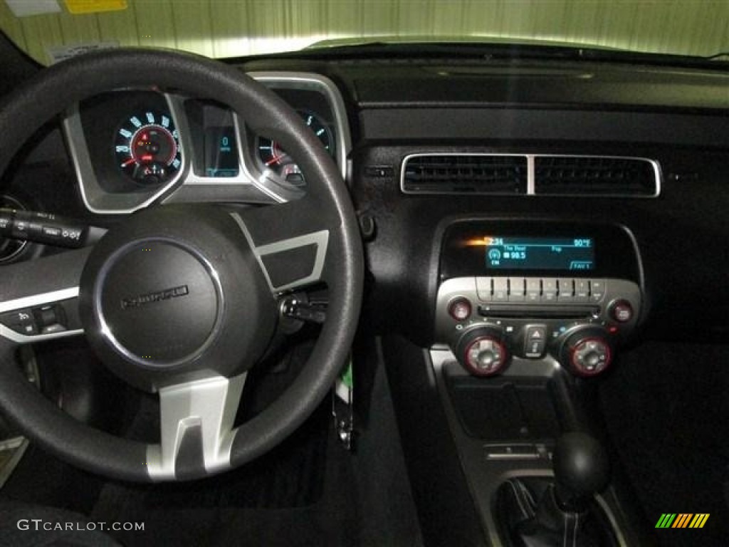 2010 Camaro LT/RS Coupe - Silver Ice Metallic / Black photo #13