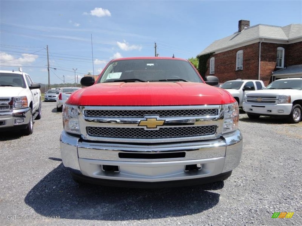 2013 Silverado 1500 LT Crew Cab 4x4 - Victory Red / Ebony photo #2