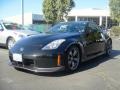 2008 Magnetic Black Nissan 350Z NISMO Coupe  photo #2