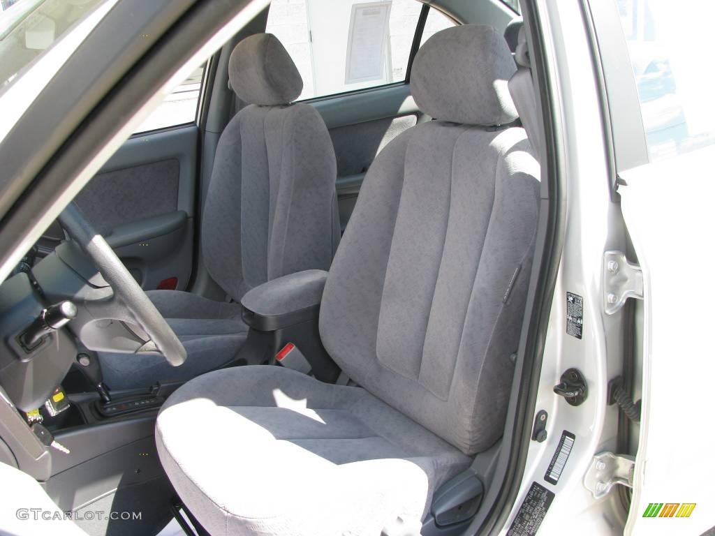 2006 Elantra GLS Sedan - Sterling Silver / Gray photo #14