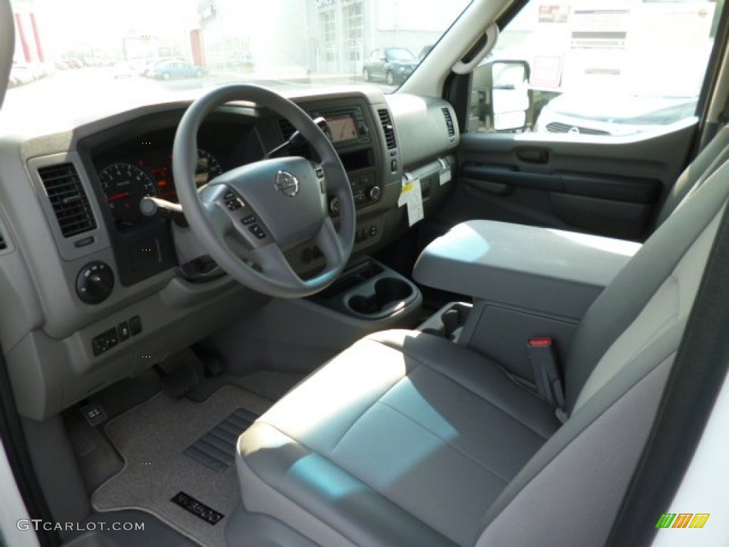 Gray Interior 2013 Nissan NV 1500 SV Passenger Photo #81711873