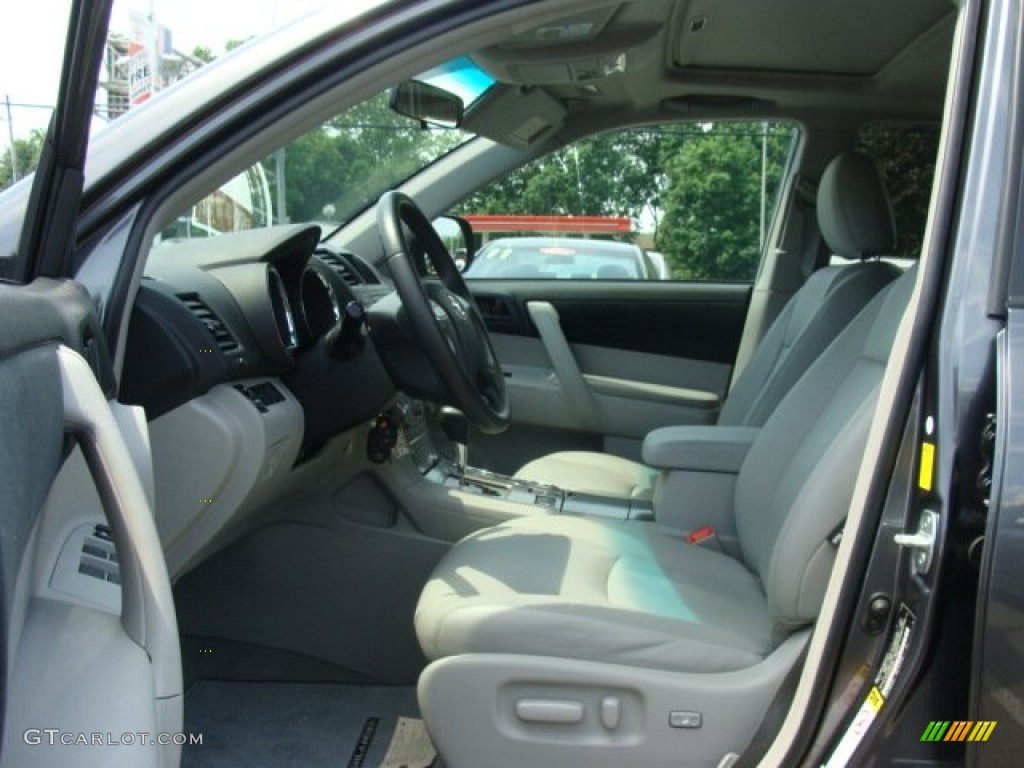 2010 Highlander V6 4WD - Magnetic Gray Metallic / Ash photo #7