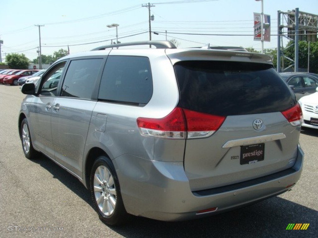 2011 Sienna Limited AWD - Silver Sky Metallic / Light Gray photo #4