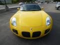 2007 Mean Yellow Pontiac Solstice GXP Roadster  photo #2