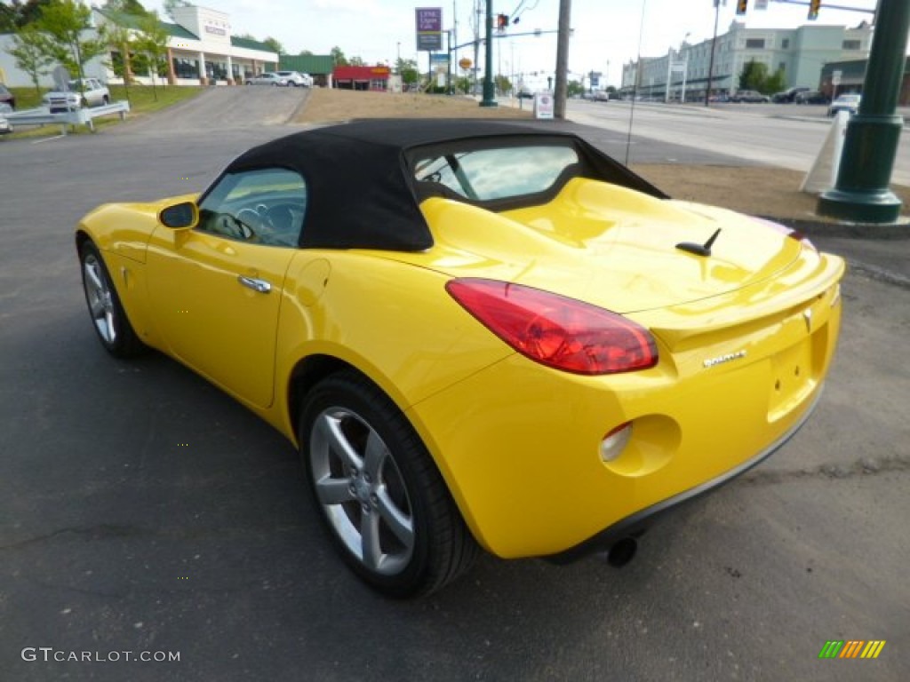 2007 Solstice GXP Roadster - Mean Yellow / Ebony photo #5