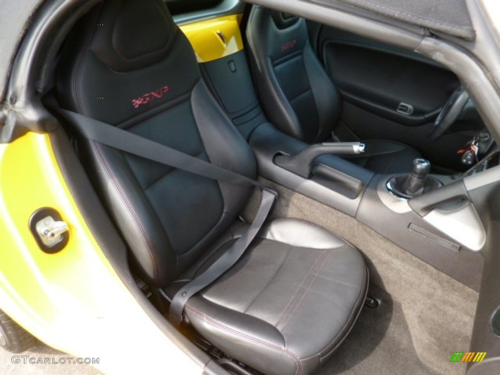 2007 Solstice GXP Roadster - Mean Yellow / Ebony photo #12