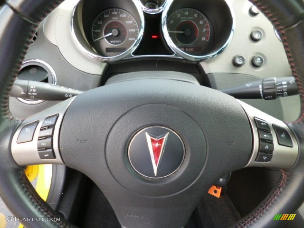 2007 Solstice GXP Roadster - Mean Yellow / Ebony photo #18