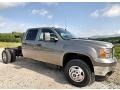  2013 Sierra 3500HD SLE Crew Cab 4x4 Steel Gray Metallic