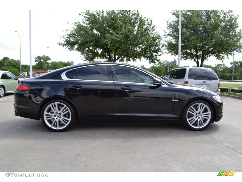 Ultimate Black 2010 Jaguar XF XF Supercharged Sedan Exterior Photo #81713736