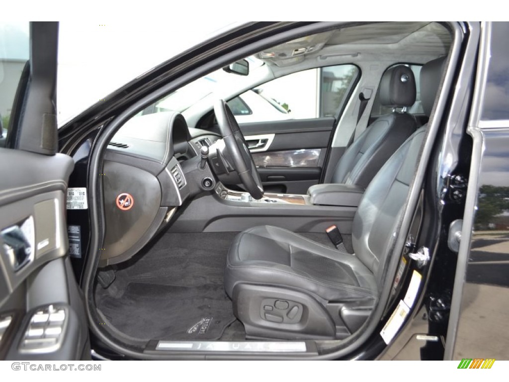 Warm Charcoal Interior 2010 Jaguar XF XF Supercharged Sedan Photo #81713806