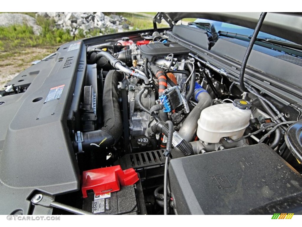 2013 GMC Sierra 3500HD SLE Crew Cab 4x4 6.6 Liter OHV 32-Valve Duramax Turbo-Diesel V8 Engine Photo #81713915