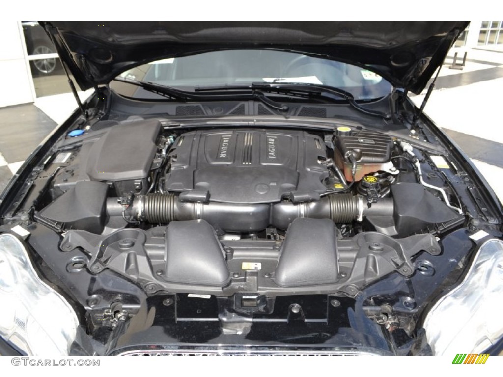2010 Jaguar XF XF Supercharged Sedan Engine Photos
