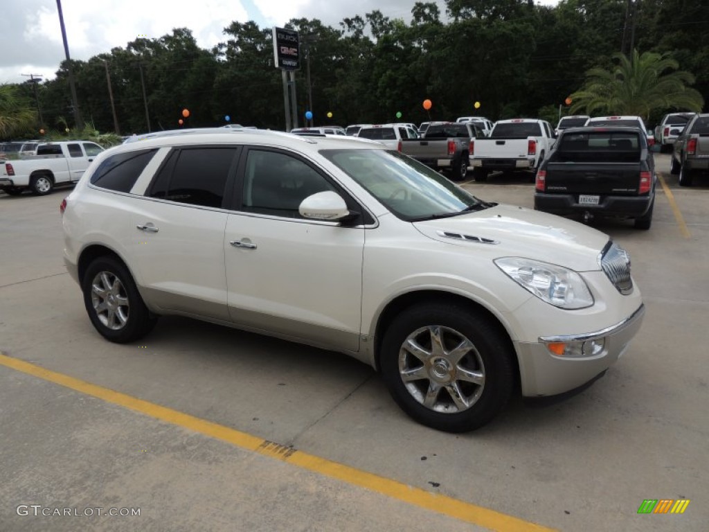 2008 Enclave CXL - White Opal / Ebony/Ebony photo #4