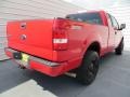 2007 Bright Red Ford F150 STX SuperCab 4x4  photo #4
