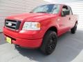 Bright Red - F150 STX SuperCab 4x4 Photo No. 7