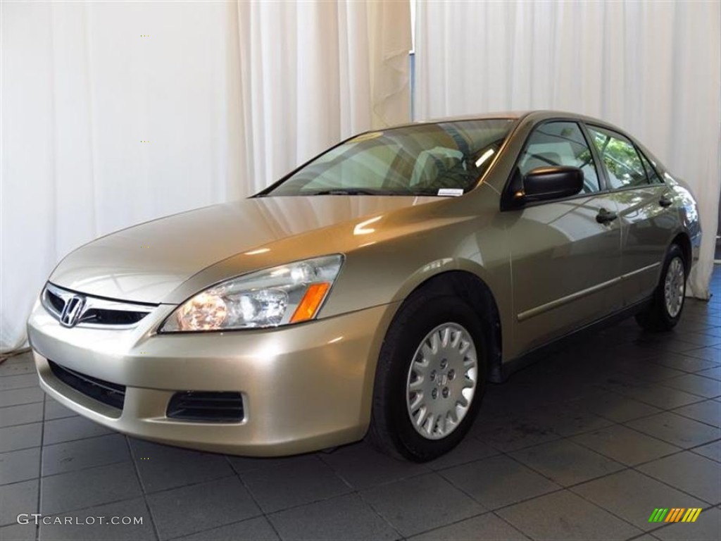 2006 Accord Value Package Sedan - Desert Mist Metallic / Ivory photo #6