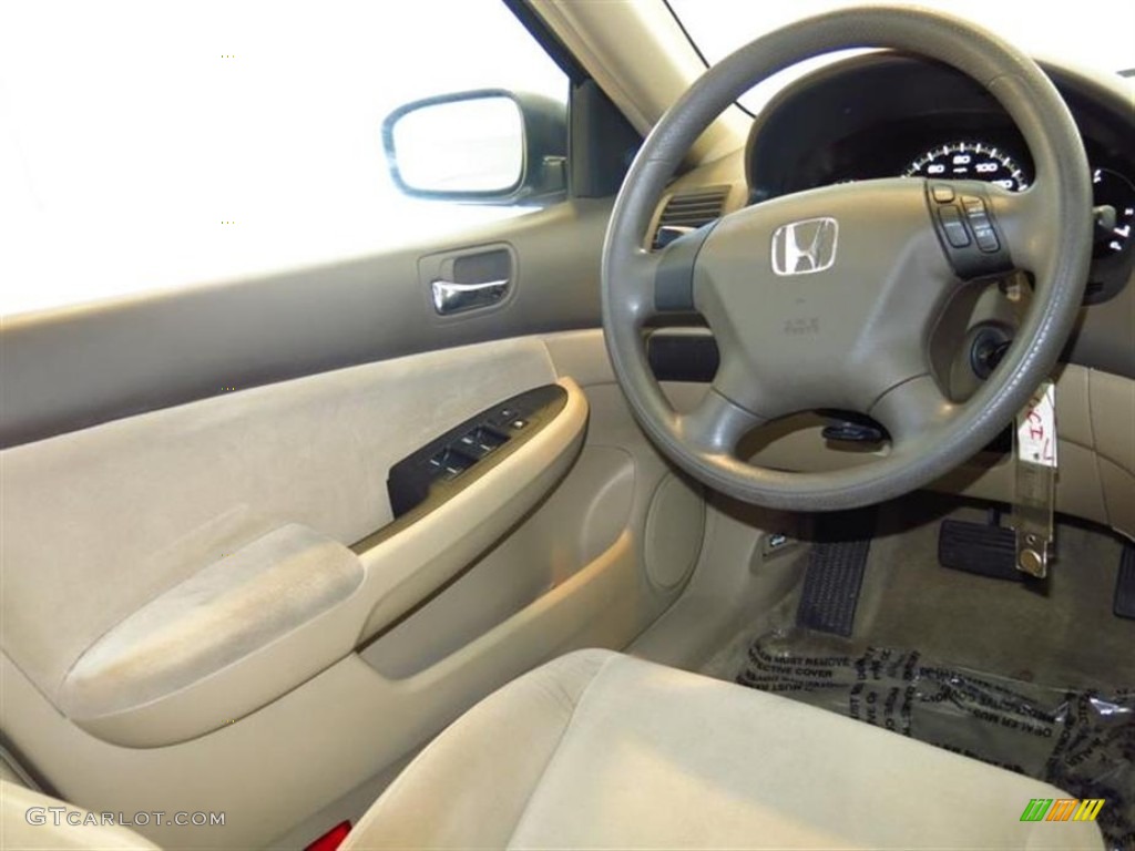 2006 Accord Value Package Sedan - Desert Mist Metallic / Ivory photo #11