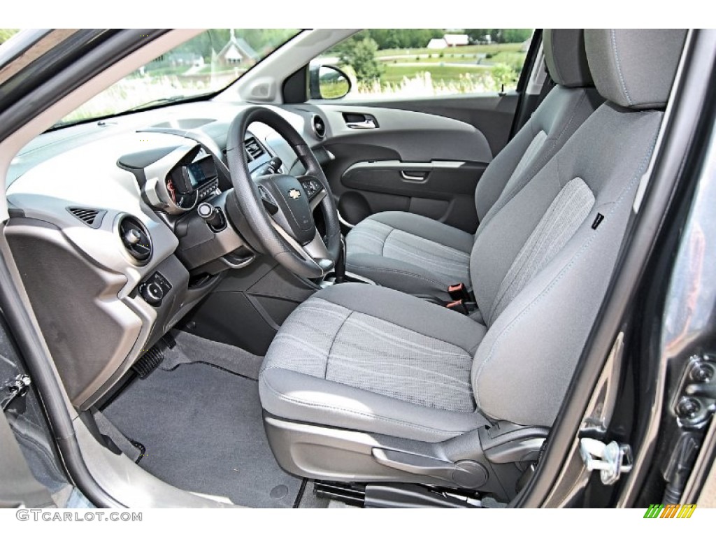 2013 Sonic LT Sedan - Cyber Gray Metallic / Dark Pewter/Dark Titanium photo #12